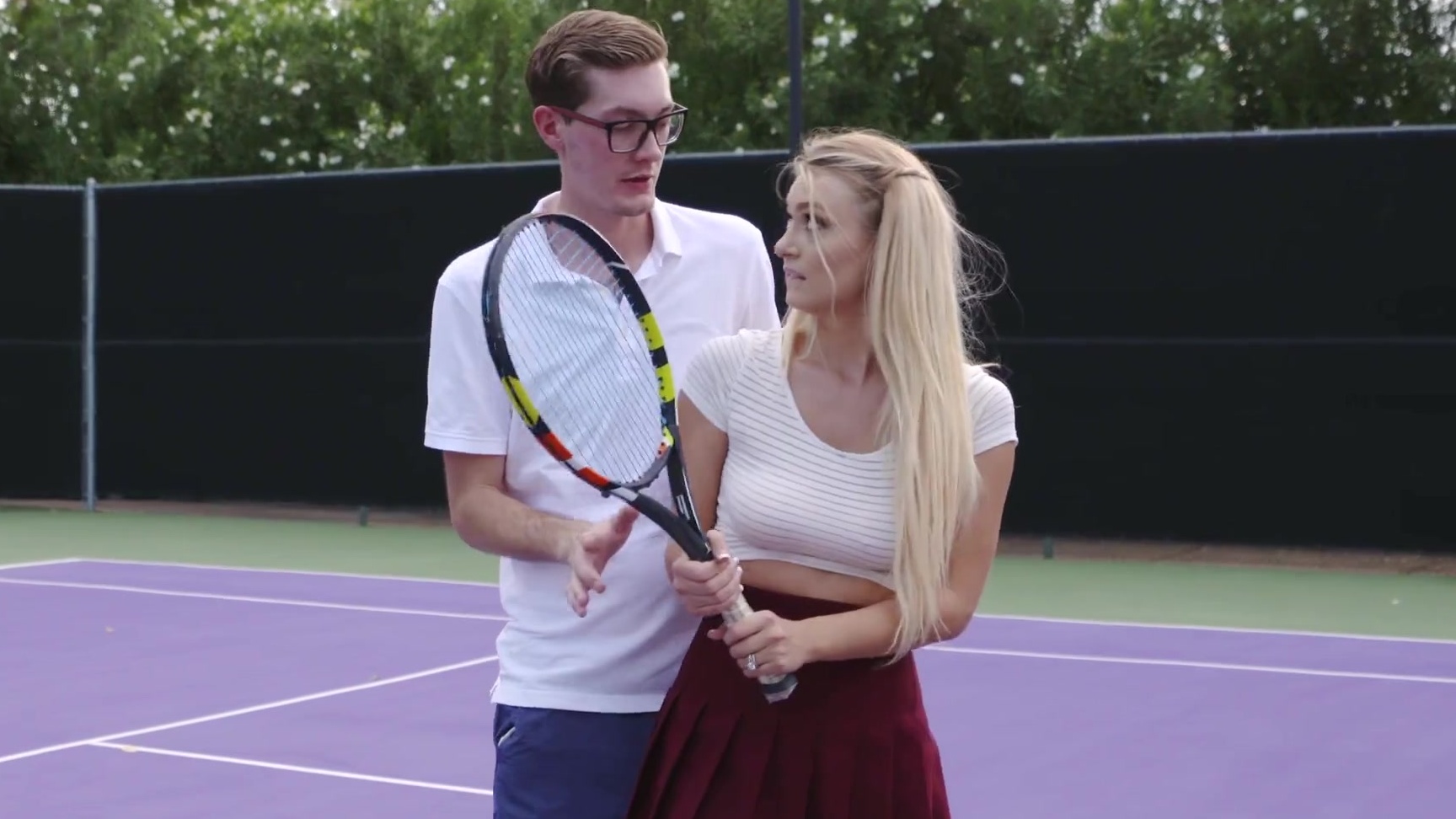 1728px x 972px - Natalia Starr gets fucked on the tennis court by her coach (Buddy ...